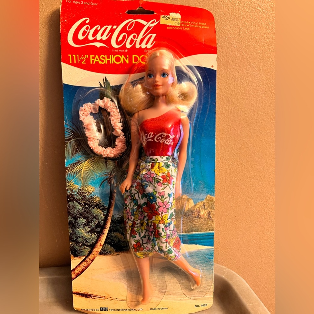 New Vintage Coca Cola Barbie